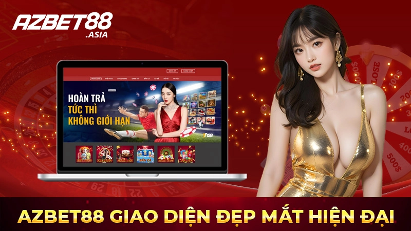 AZBET88 giao diện đẹp mắt