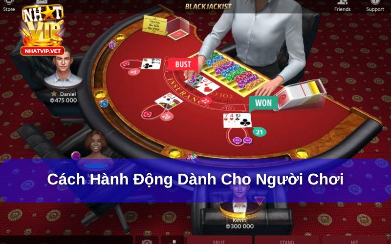 Cách chơi Blackjack dành cho người chơi