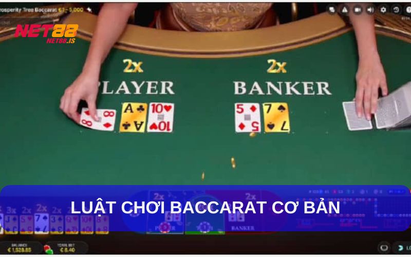 Luật chơi Baccarat cơ bản dễ hiểu